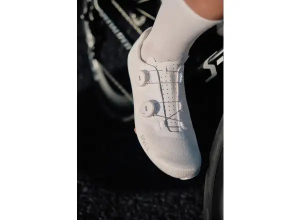 Fizik Tempo Lyra Rennradschuhe White/White