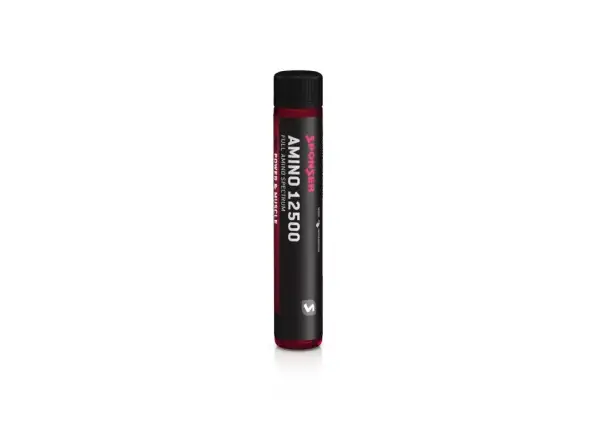 Sponser Amino 12500 – Aminosäuren-Ampullen 25 ml, Geschmack: Cherry