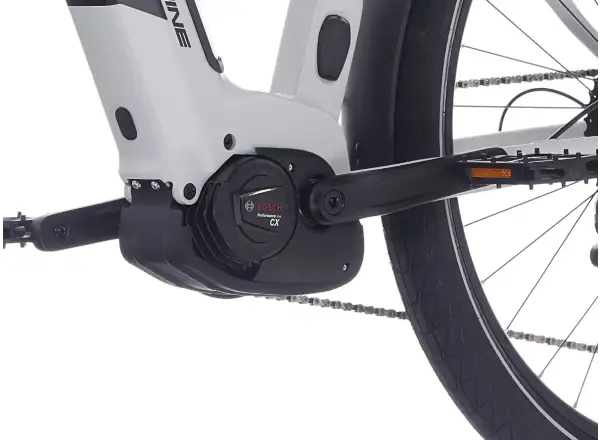 Rock Machine eRokk B70T Elektrofahrrad mit tiefem Einstieg Matte Limerock Grey