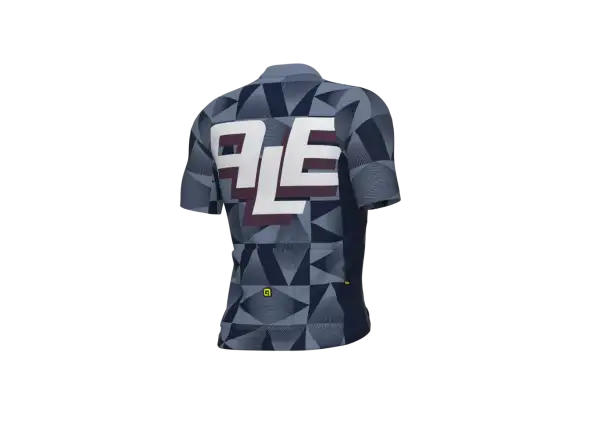 Herren Fahrradtrikot Alé PR-E Multiverso kurzarm Blau