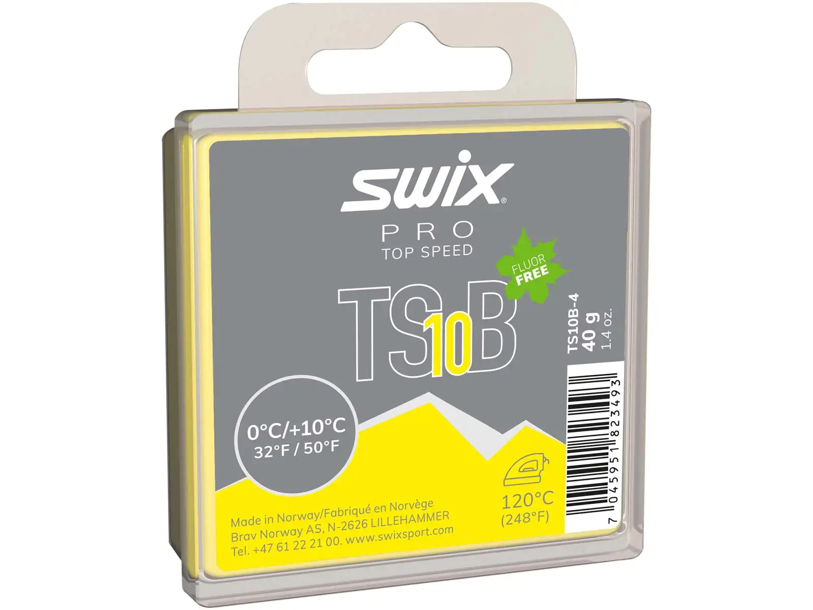 Swix TS10B Top Speed Gleitwachs 40 g