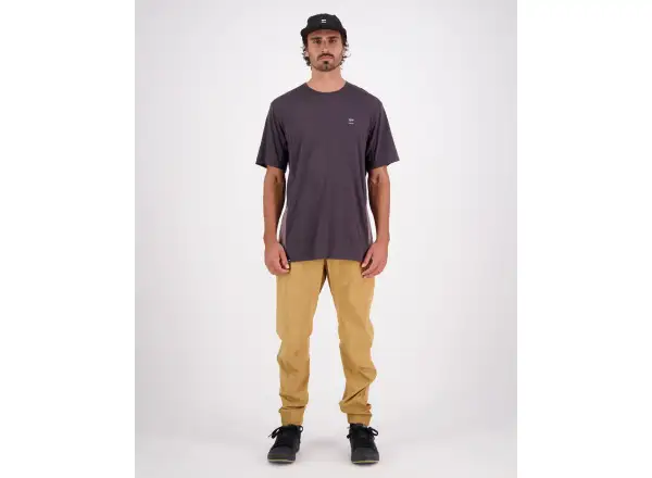 Mons Royale Tarn Merino Shift Herren T-Shirt mit kurzen Ärmeln in Iron Shale.