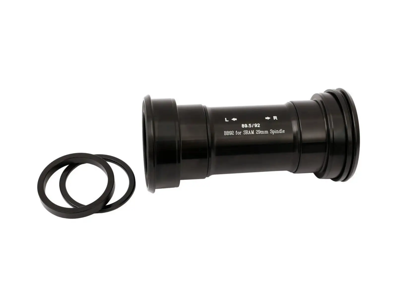 MAX1 Evo MTB PressFit 86,5/89,5/92 mm Tretlager-Set in Schwarz für Sram Dub.