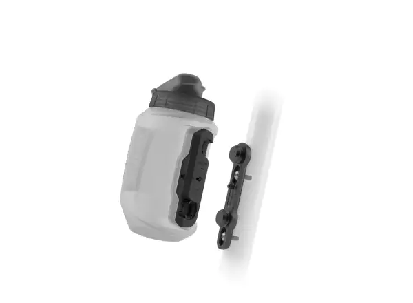 Fidlock Twist Set Flasche transparent 550 ml + Basis für den Rahmen