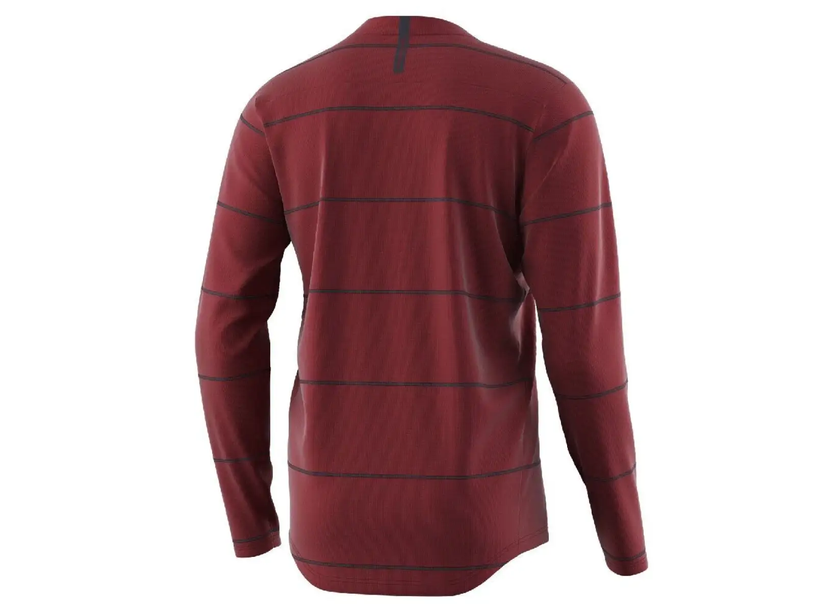 Troy Lee Designs Flowline Herrentrikot mit langen Ärmeln in Revert Wine-Farbe