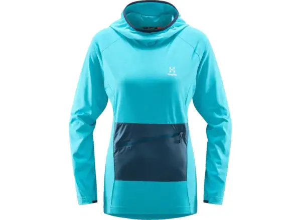 Haglöfs Mirre Mid Damen-Sweatshirt blau