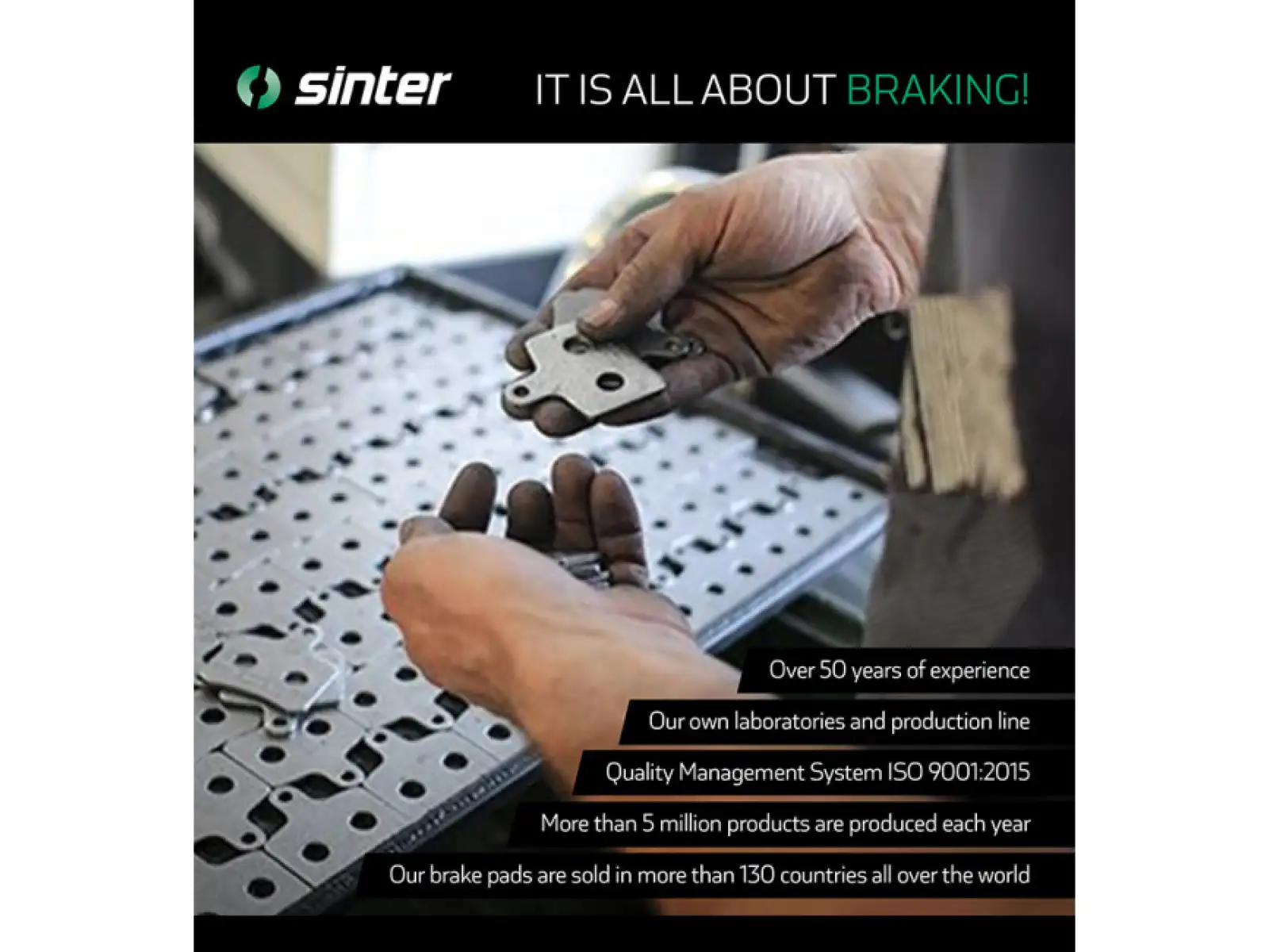 Sinter Magura Bremsbeläge Polymer Grün.