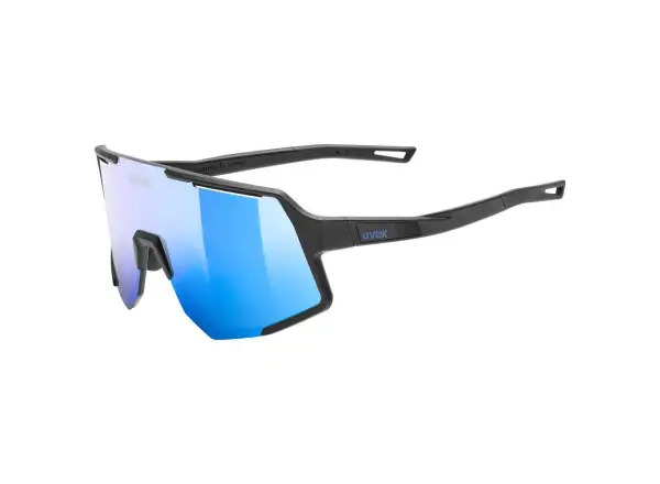 Uvex Sequenze Sonnenbrille Black Matt/Mirror Blue