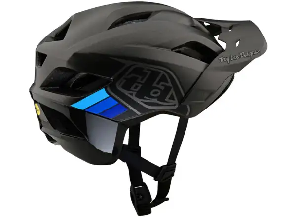 Troy Lee Designs Flowline SE Mips Helm Badge Charcoal/Gray