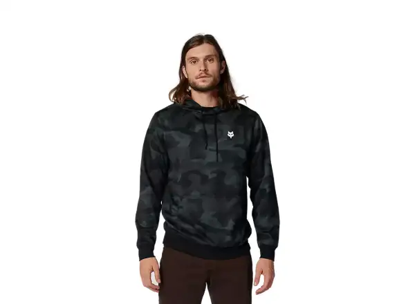 Fox Head Camo Fleece Herrenhoodie Schwarz Camouflage