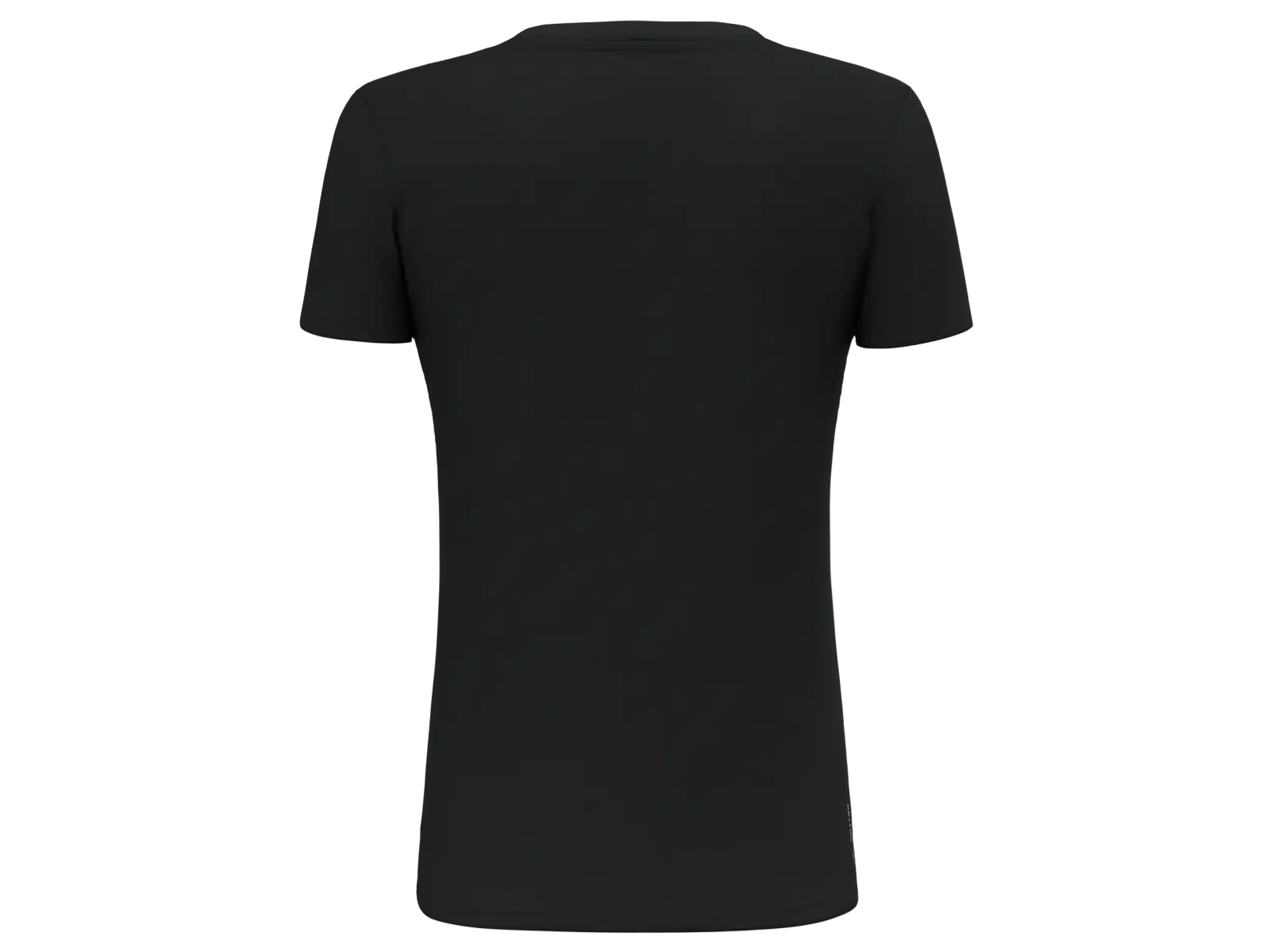 Salewa Pure Eagle Frame Dry Damen T-Shirt mit kurzen Ärmeln in Schwarz meliert
