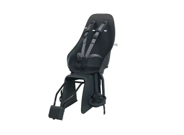 Urban Iki Kindersitz mit Adapter und Gepäckträger SET Bincho Black