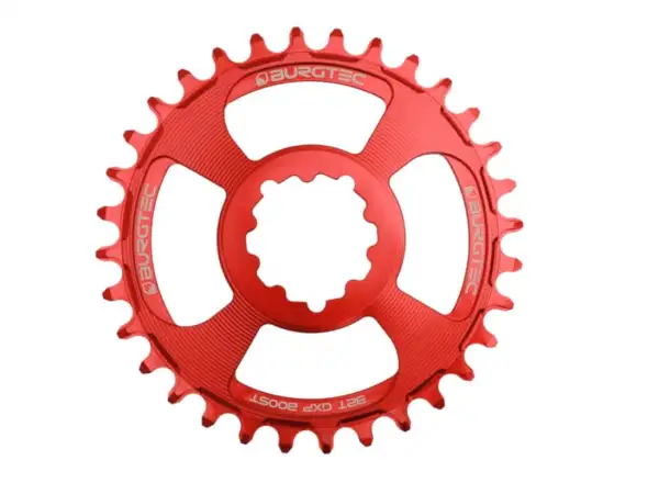 Burgtec Thick Thin GXP Boost Kettenblatt 3 mm Offset 34 Zähne Rot