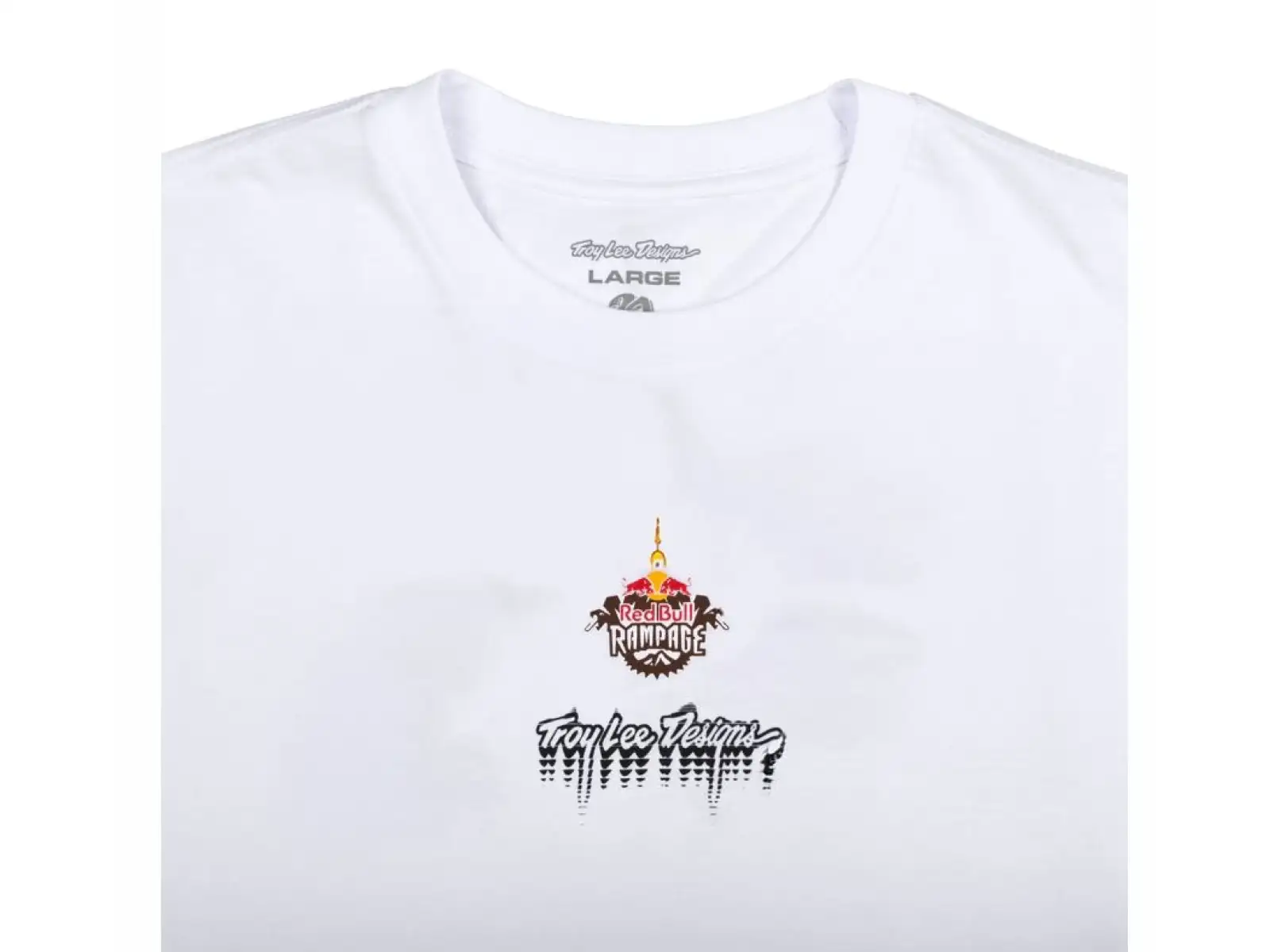 Troy Lee Designs x Red Bull Rampage Mind Melt Herren T-Shirt Kurzarm White