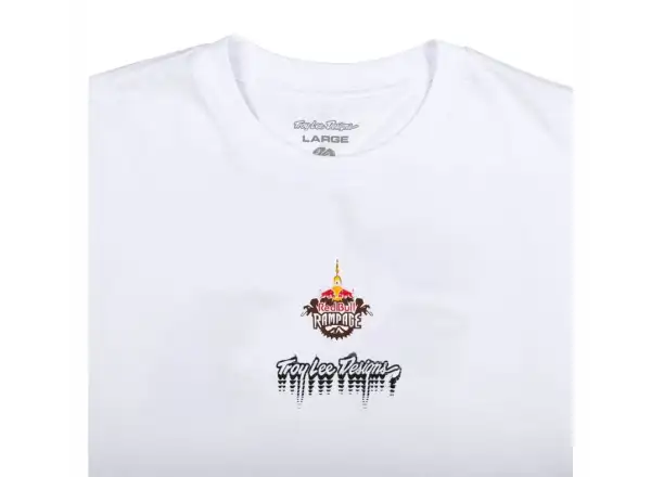 Troy Lee Designs x Red Bull Rampage Mind Melt Herren T-Shirt Kurzarm White