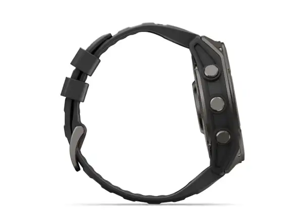 Garmin Fénix 9–51 mm Smartwatch Carbon gray DLC Titanium/Black