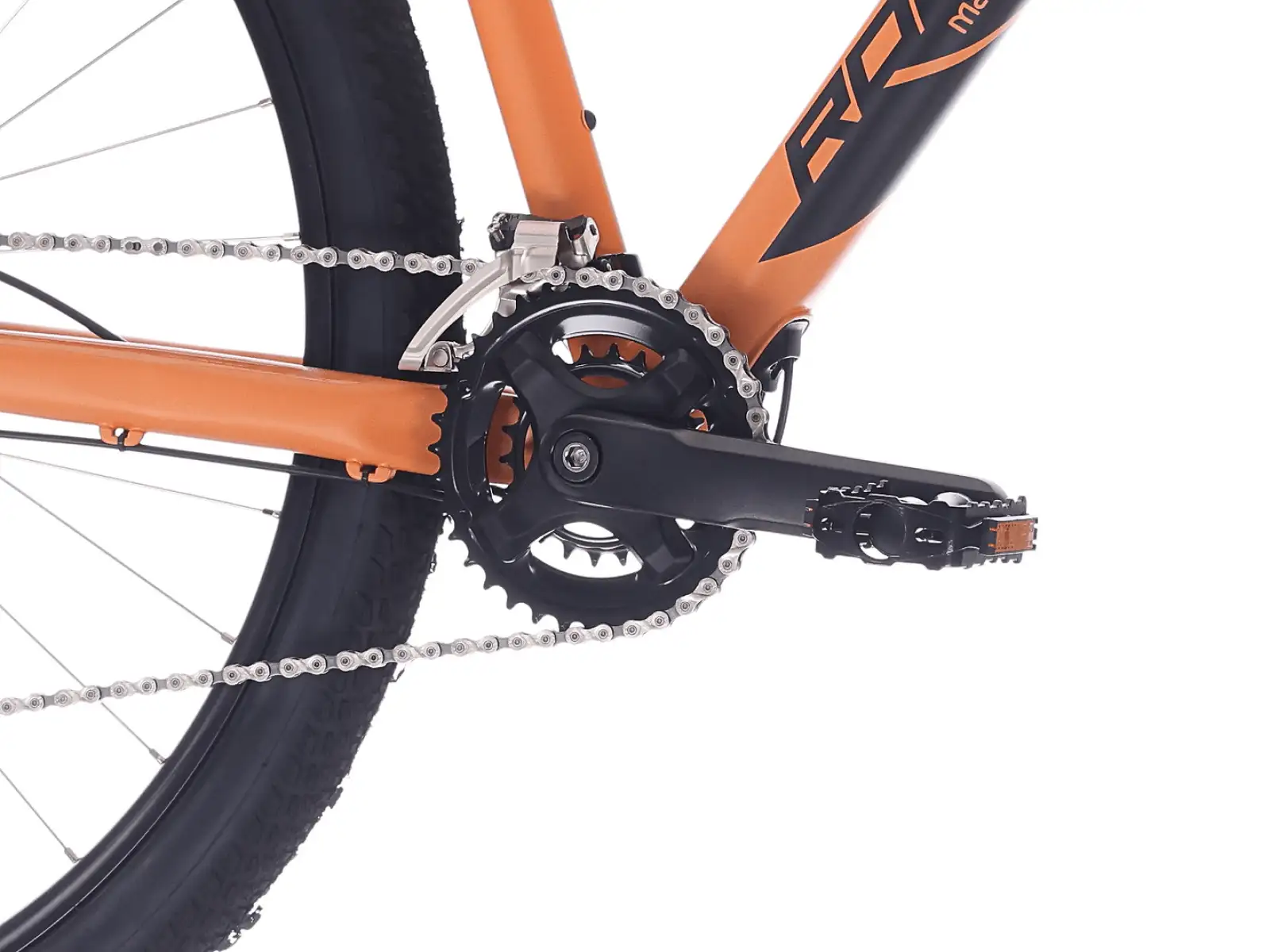 Rock Machine Manhattan 60 Mountainbike Matte Lava Orange