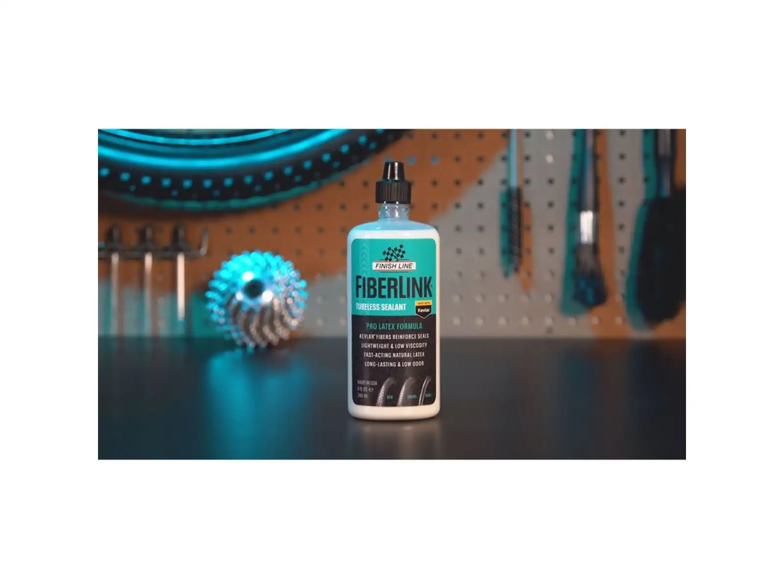 Finish line FiberLink Pro Latex Tubeless Dichtmittel 240 ml