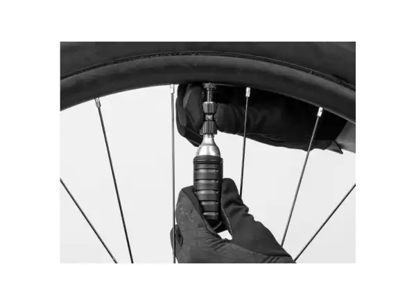 Topeak Nano Airbooster Pumpe + 16g CO2-Patrone