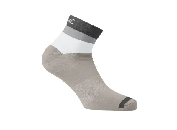 Dotout Stripe Radsocken Grau/Schwarz