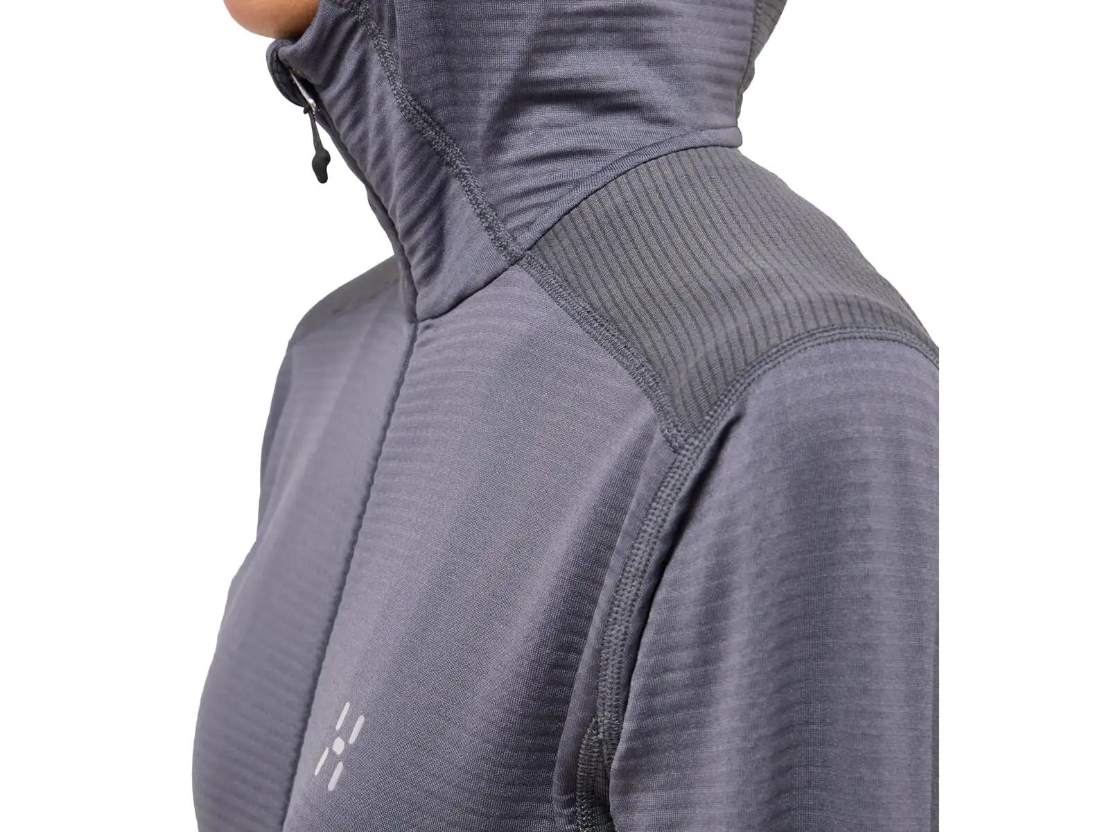 Haglöfs L.I.M Mid Multi Hood Damen Kapuzenpullover dark grey