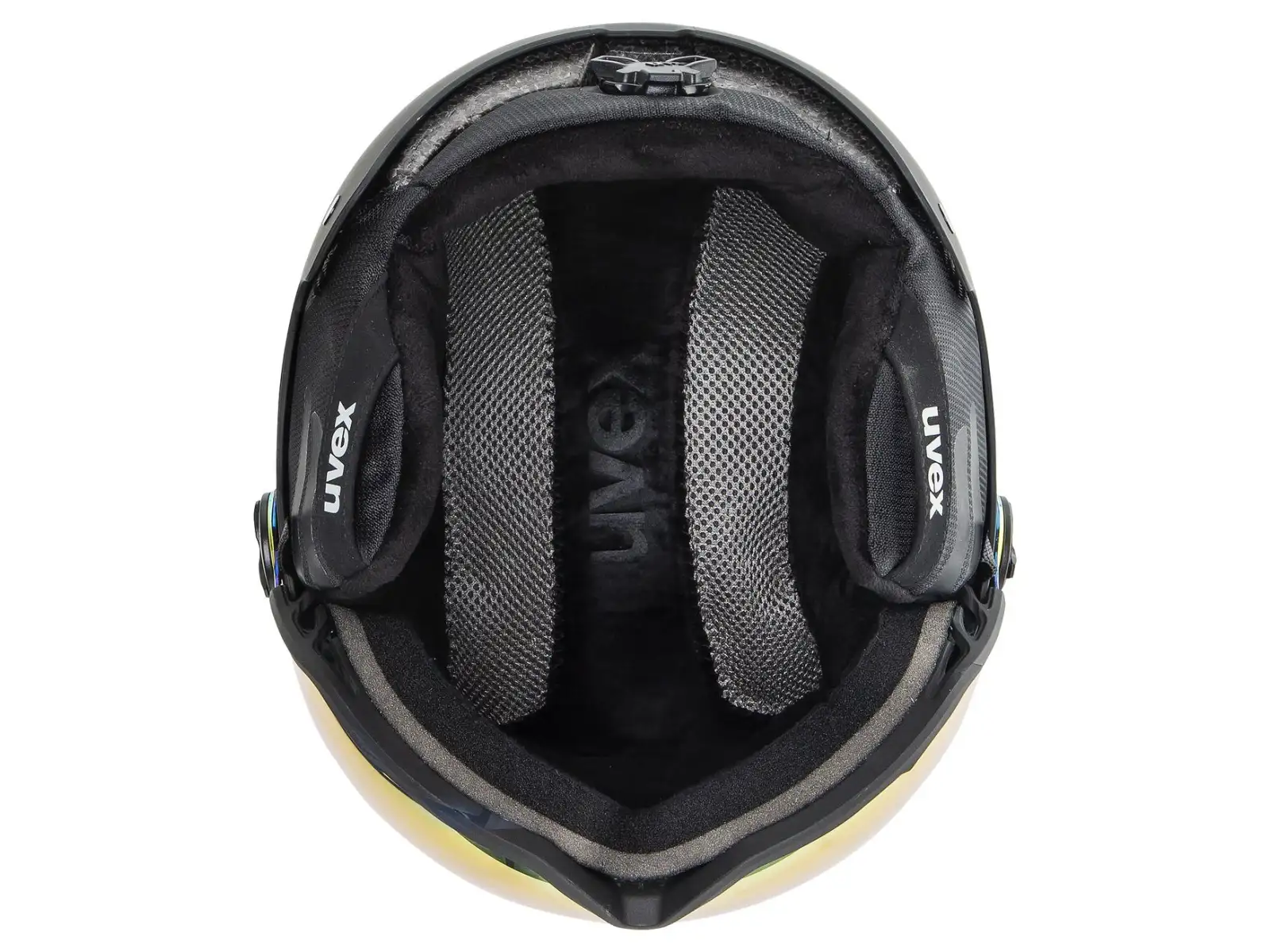 Uvex Wanted Visor Skihelm black matt