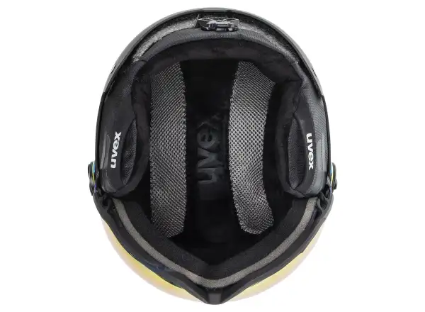 Uvex Wanted Visor Skihelm black matt