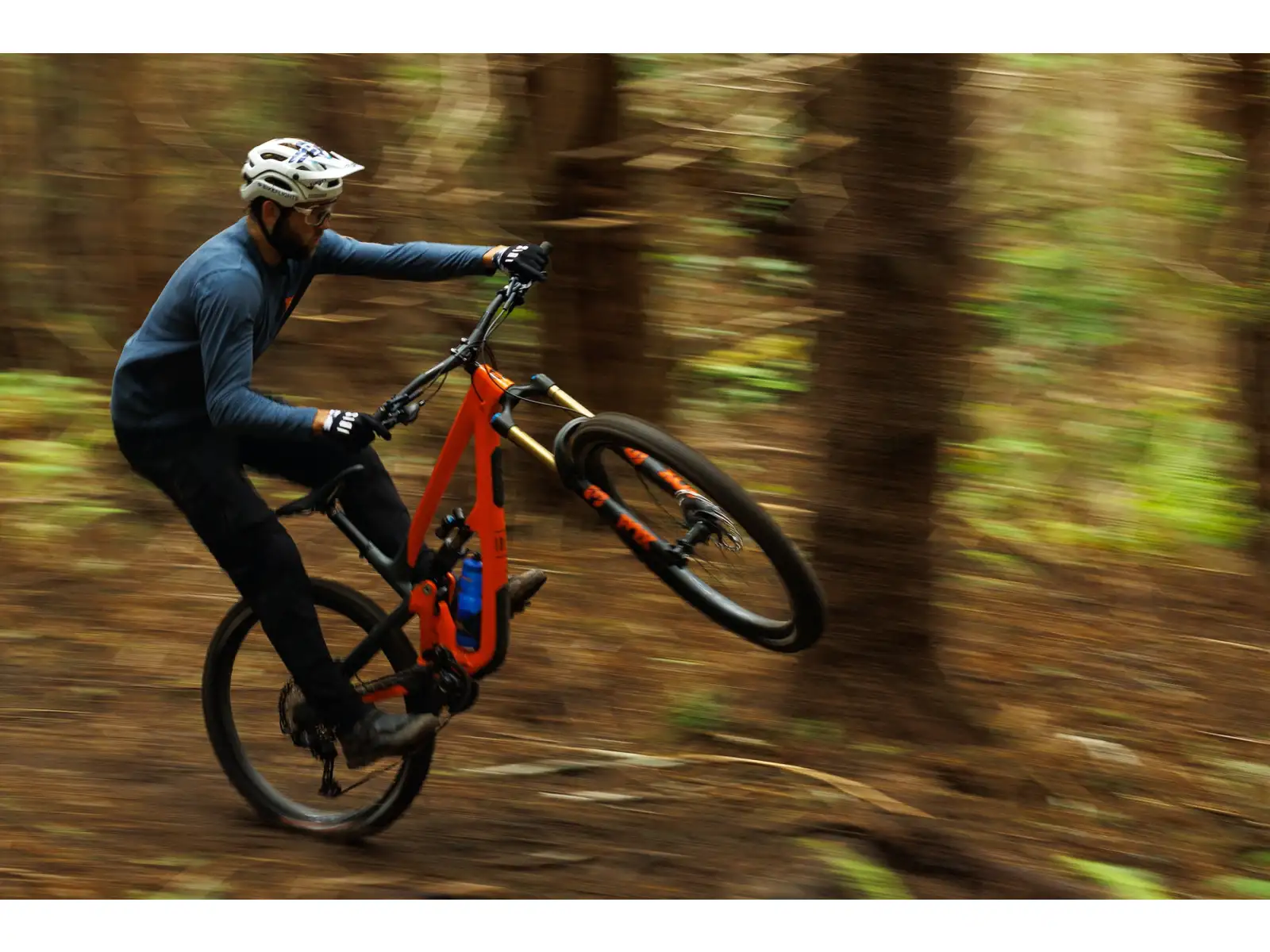 Ibis HD6 Deore vollgefedertes Mountainbike Orange