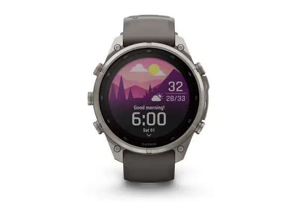 Garmin Fénix 9 Pro inReach Solar 47 mm Titan Pebble Gray/Silver Gray