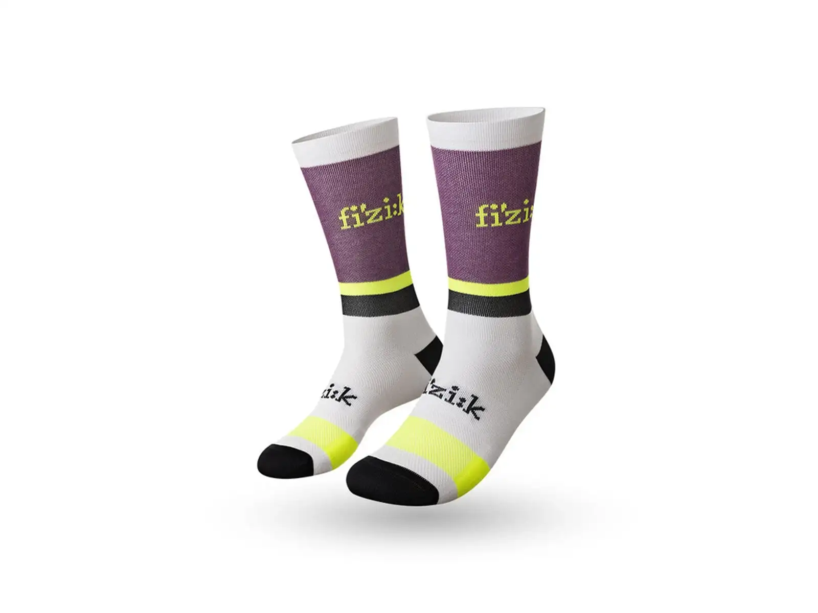 Fizik Team Edition Socken Lila/Weiß