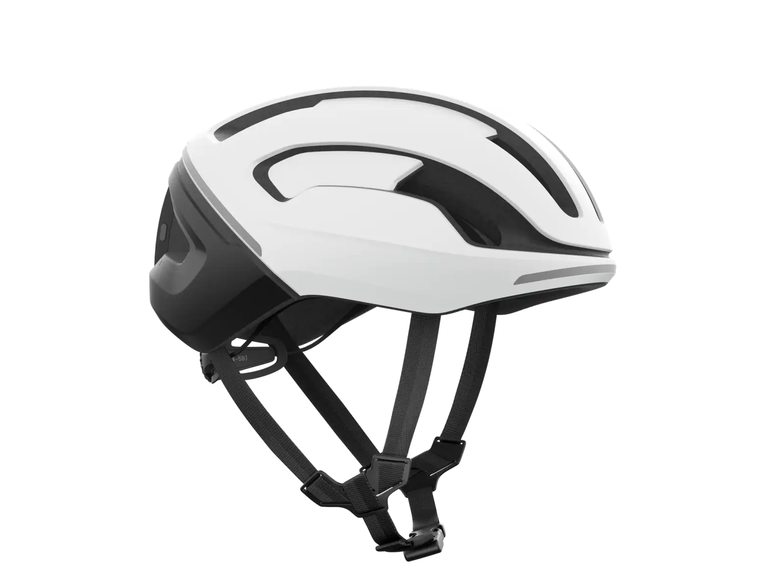 POC Omne Beacon MIPS Straßenhelm Hydrogen White Matt/Uranium Black Matt