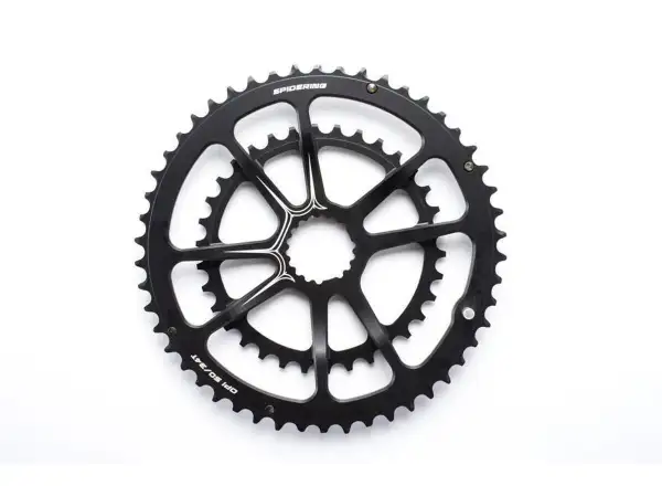 Cannondale HollowGram Spidering 8 Arm Doppeltretkurbel 50/34z. Schwarz