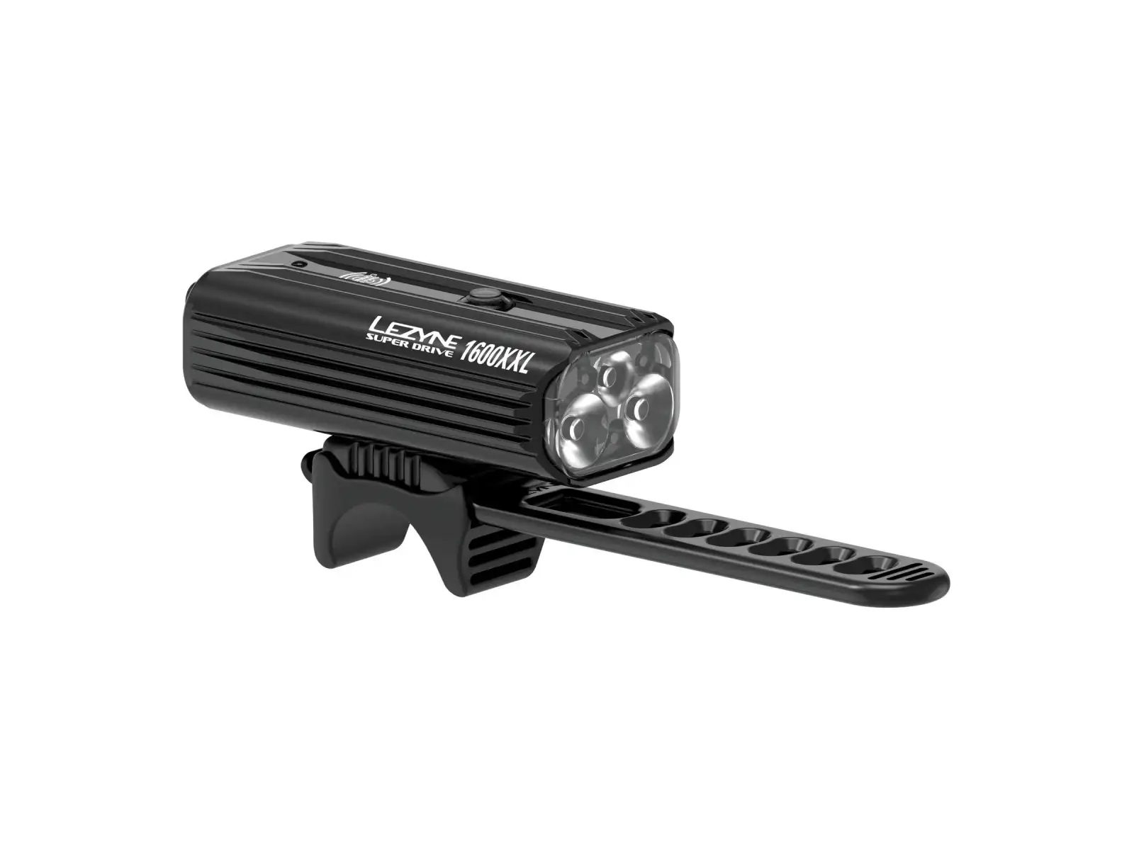 Lezyne Super Drive 1600XXL Frontleuchte Schwarz/Hochglanz