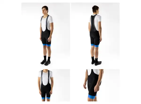 Force Stripe Herren-Trägerhose Einsatz - Schwarz/Blau