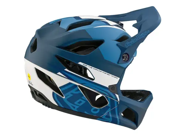 Troy Lee Designs Stage MIPS Helm Vector Blue