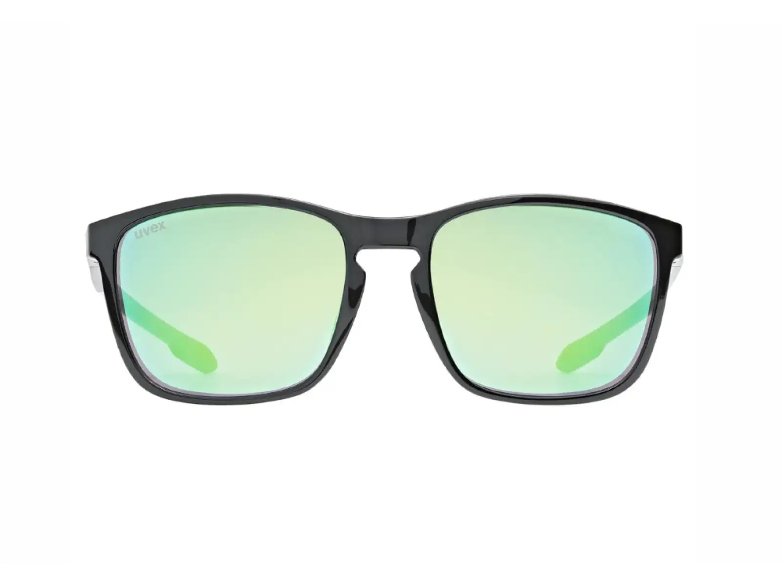 Uvex LGL 52 Brille Black/Mirror Green