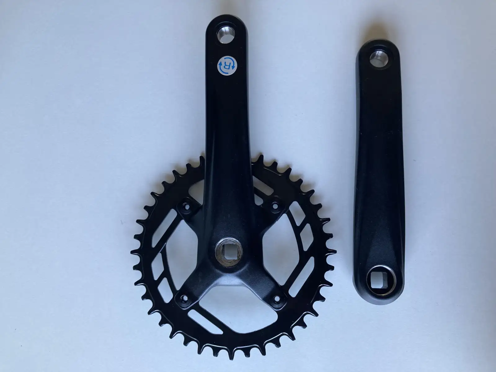 Prowheel Charm Kurbeln 170 mm Umwerfer 40 Zähne BCD104 10 Gänge - VON FAHRRAD