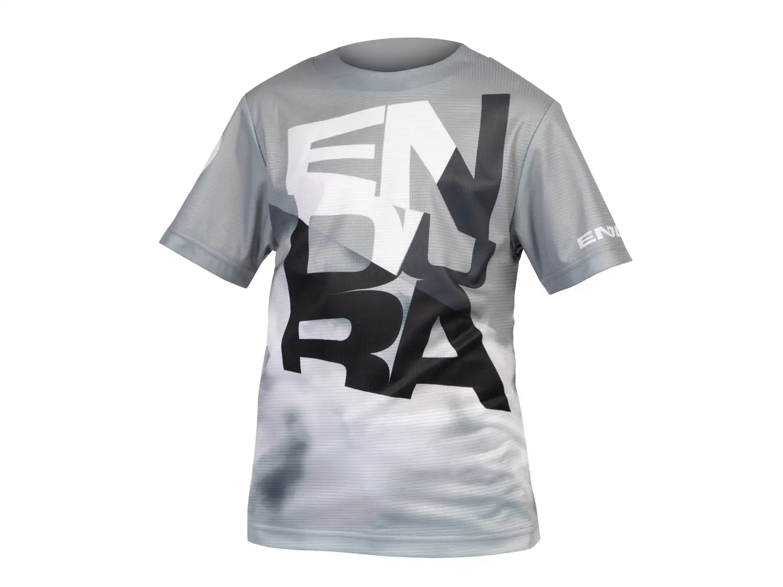 Endura SingleTrack Core Kindertrikot kurzarm Grau