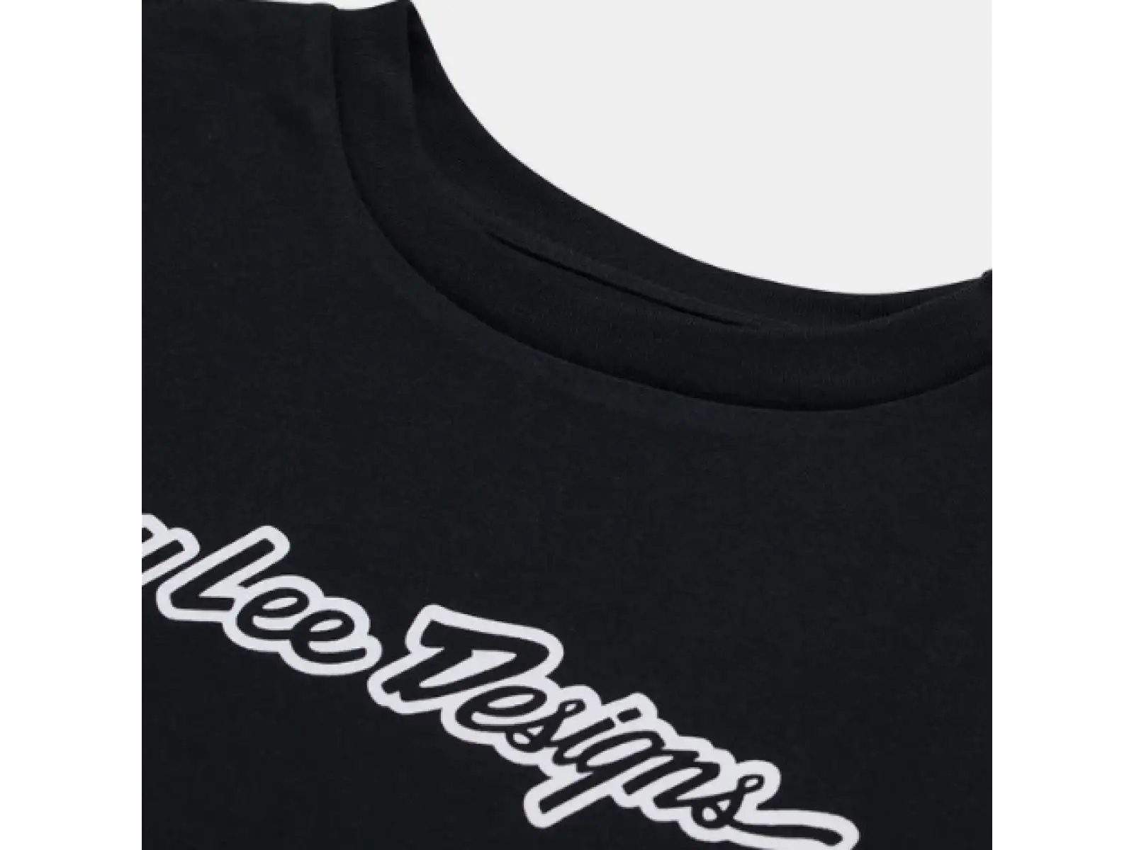 Troy Lee Designs Signature Damen T-Shirt Kurzarm Black