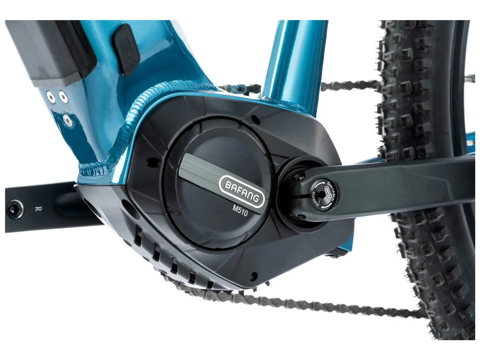 Apache Hupahu MX3 E-Mountainbike (Bafang M510 655 Wh) Grünblau