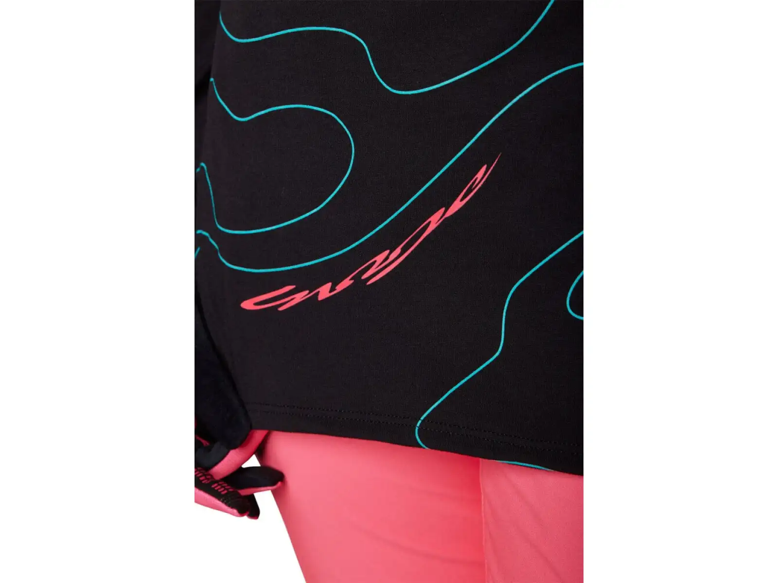 Fox W Ranger Mid Ls Lunar Damen-Langarmtrikot Schwarz