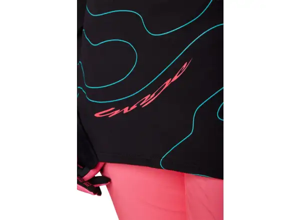 Fox W Ranger Mid Ls Lunar Damen-Langarmtrikot Schwarz