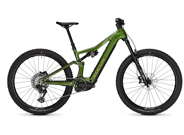 Focus JAM 9 800Wh vollgefedertes E-Bike Sprucegreen / Mossgreen