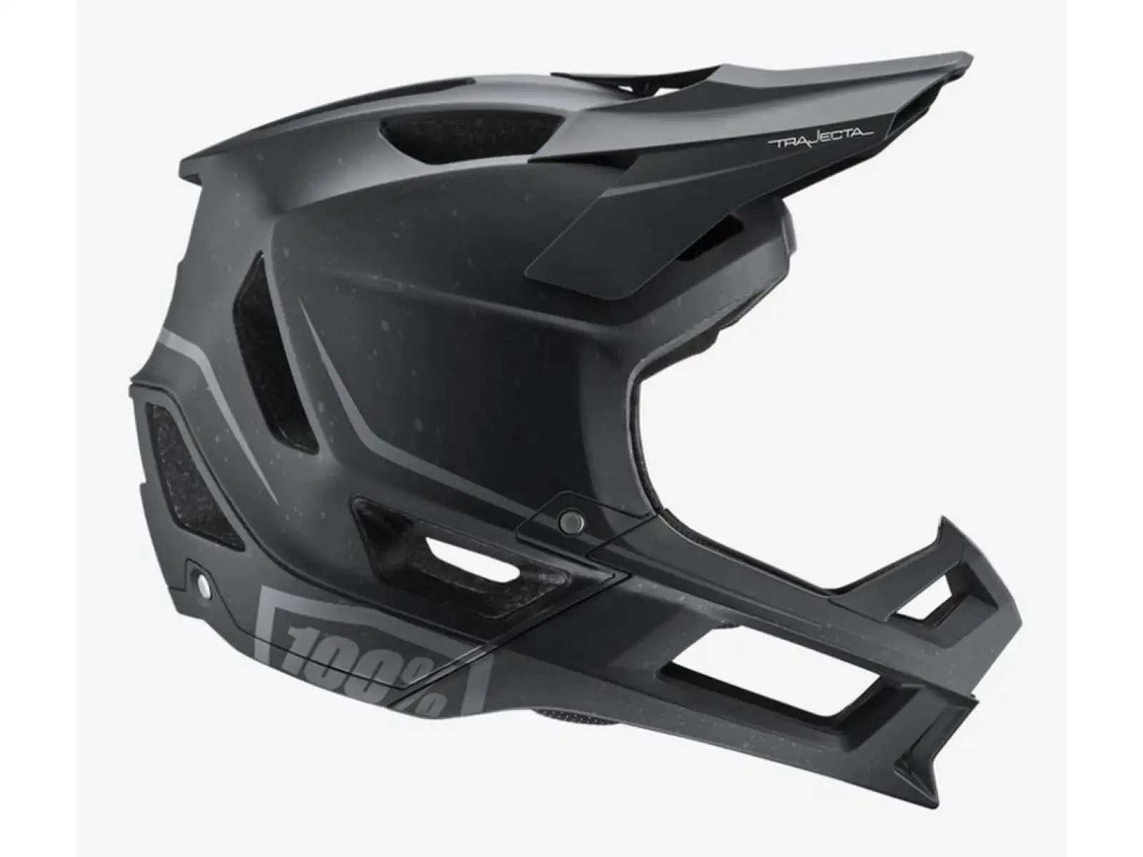 100% Trajecta DH/BMX Helm Fidlock Schwarz