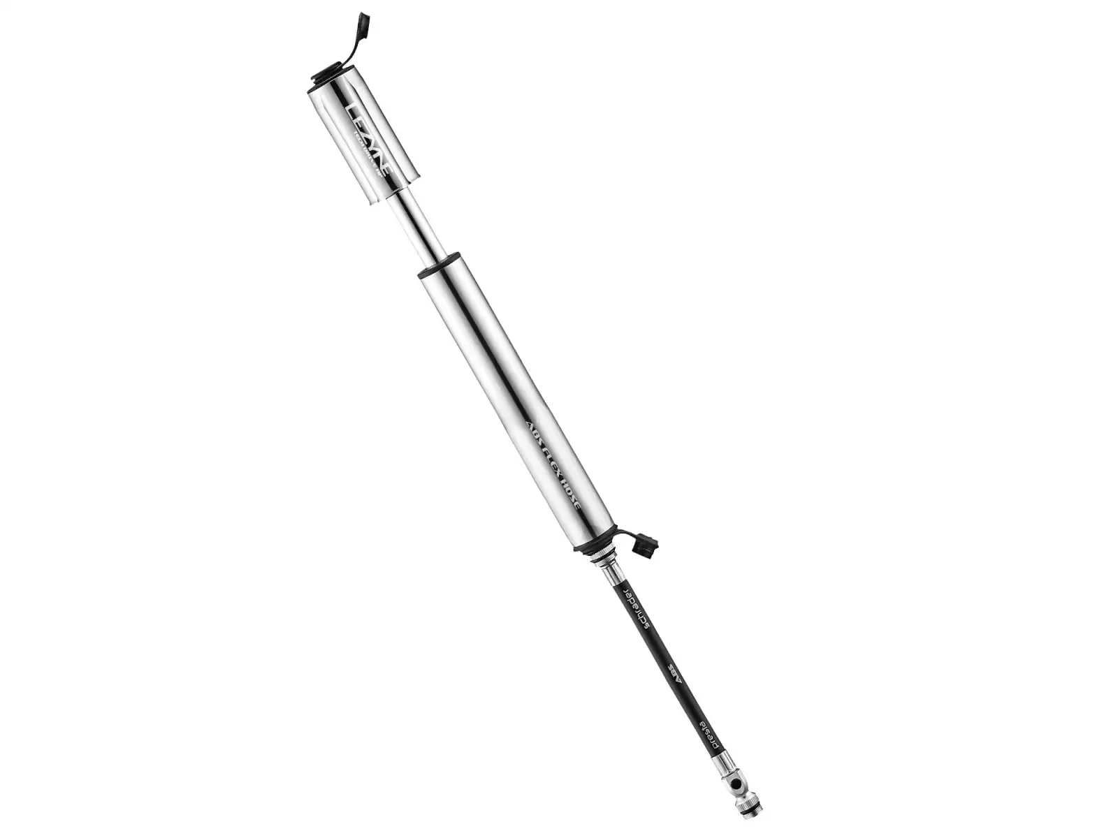 Lezyne Tech Drive HP S Minipumpe Silver Gloss