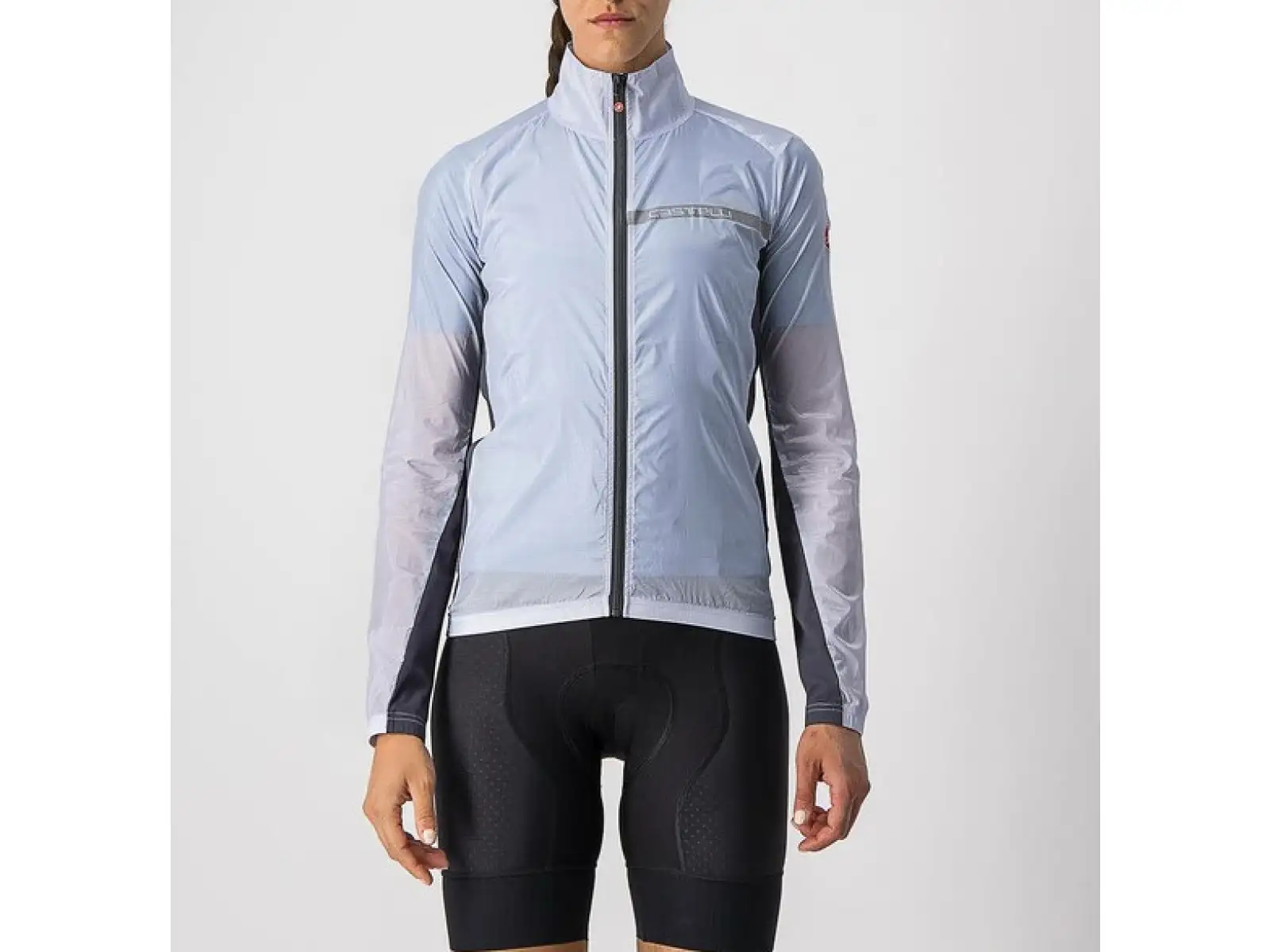 Castelli Squadra Stretch Damenjacke silver gray/dark gray