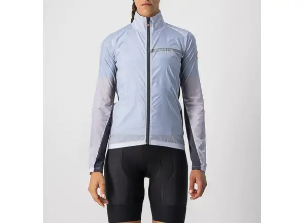Castelli Squadra Stretch Damenjacke silver gray/dark gray
