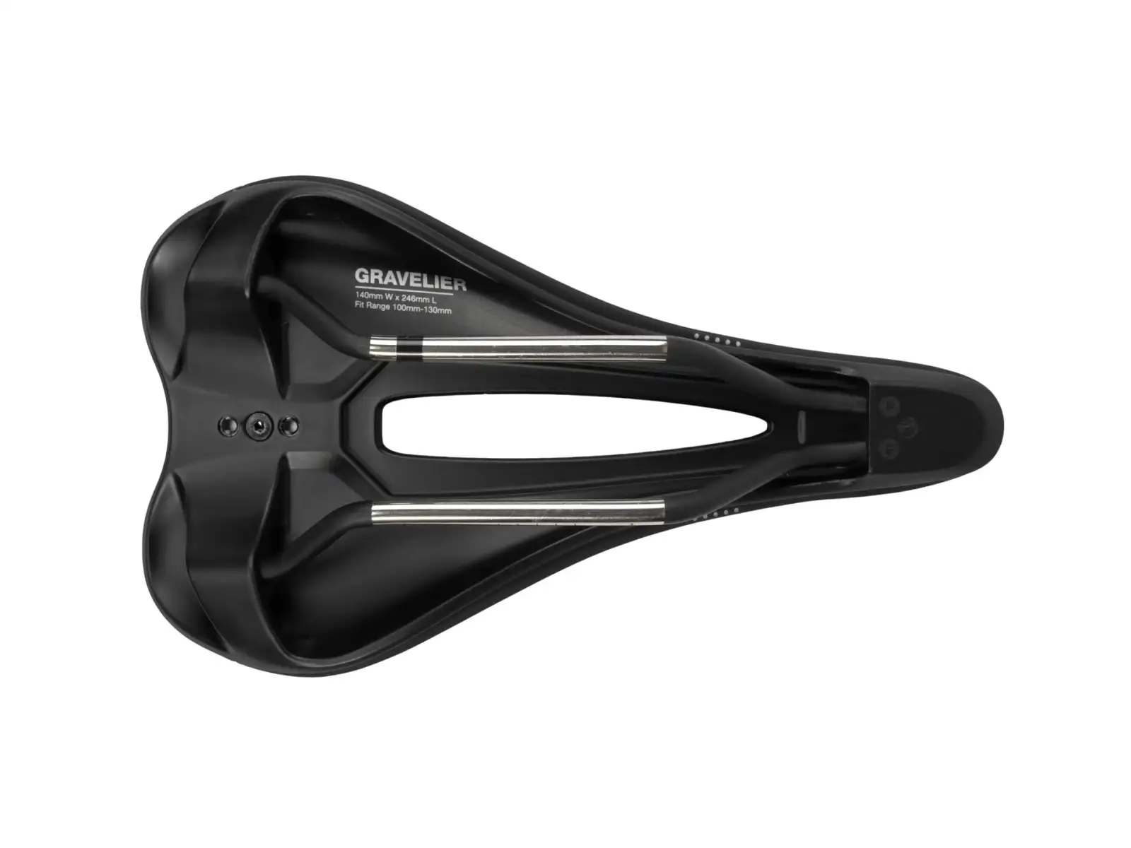 WTB Gravelier Edelstahl Mittel Sattel Schwarz