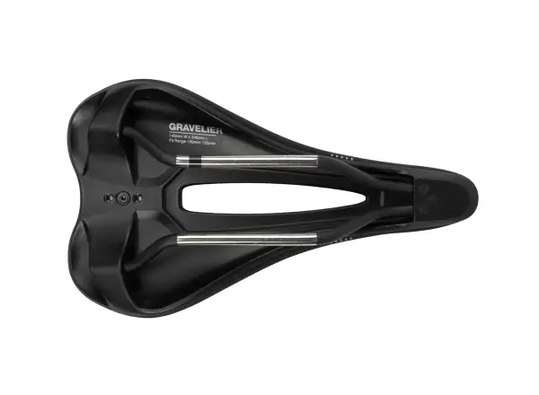 WTB Gravelier Edelstahl Mittel Sattel Schwarz
