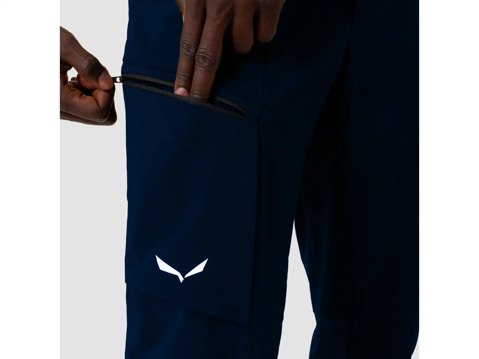 Salewa Puez Durastretch Cargo Herrenhosen Navy Blazer